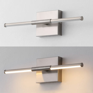 Makena Modern Minimalist Dimmable Integrated LED Metal Wall Sconce